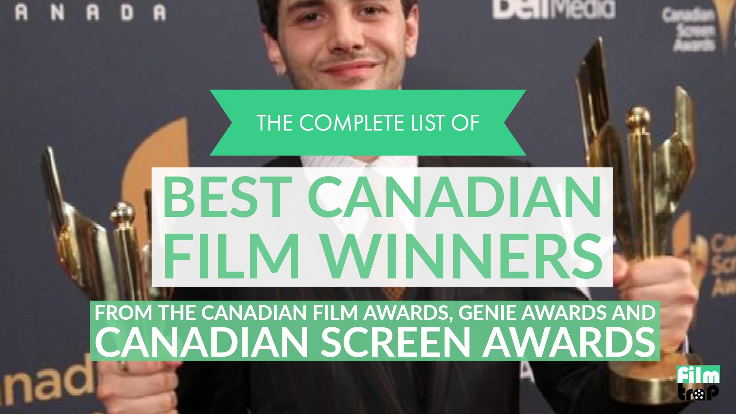 The Complete List of Best Canadian Film Winners from the Canadian Film Awards, Genie Awards and Canadian Screen Awards